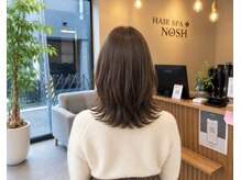 ヘアースパ ノッシュ 博多千代店(Hair Spa Nosh)の雰囲気（大人のための髪質改善『コアミー』芯から集中補修&ヘッドスパ☆ ）