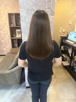 エイム ヘア デザイン 町田店(eim hair design)&nbsp;極上ツヤ髪ストレート/髪質改善/ロングヘア/アッシュブラウン