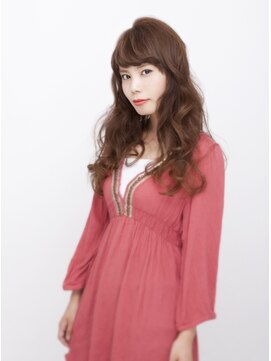 シャンプー 本店(SHAMPOO) 高めの位置からのハードパーマ