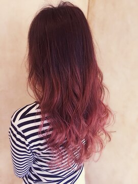 ユニーク(UniQ) 【UniQ 中平 亮】ピンクグラデーション♪