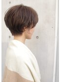 ショート/ローライト/グレージュ/イルミナカラー/オーシャン