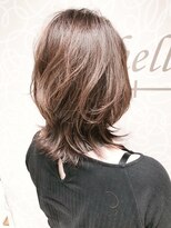 ミッシェル アフロート(michelle afloat) 20代30代40代50代トレンドソフトウルフ外ハネCカーブ