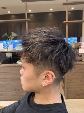 ラ メール ヘア デザイン(La mer HAIR DESIGN) アップバングツイスト