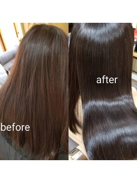 アリシアヘアー(ARISHIA hair) 髪質改善 伸ばしかけ セミディ 【アリシアヘアー 那珂】