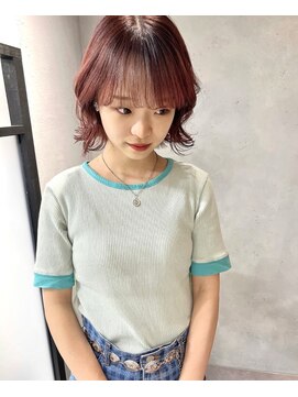 クペウ(cope'u) pink brown bob