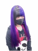 ＊地雷系＊ピンク×パープル×ブラック