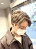 20代オススメ☆ハイトーンベージュセンターパート☆