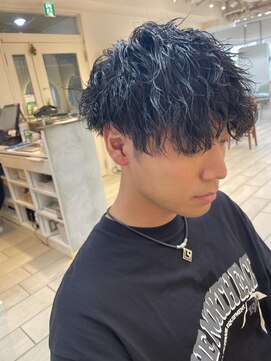 テトラ バイ ネオリーブ 横浜西口店(tetra by neolive) 横浜★ツイストスパイラル マッシュ 波巻き パーマ