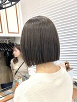 ネオリーブウリ 二子玉川店(Neolive uri) 前髪マチルダボブピンクベージュインナーグレージュ