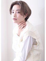 リメル 奥沢自由が丘店(Remel) 大人可愛い20・30・40代センターパートハンサムショート