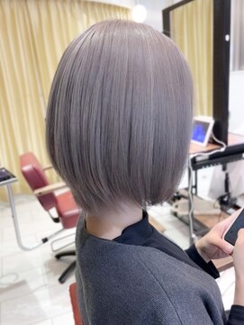 プログレス 仙台駅東口店(PROGRESS) グレーラベンダー　美髪/卵型/丸型/10代/20代