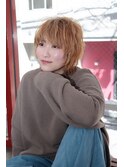 ウルフスタイル☆ボーイッシュ/顔周りレイヤー/20代/30代