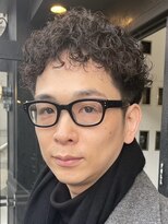 カムジーヘッドカミノウラ(COMEGHEAD KAMINOURA)&nbsp;ビジネスショートメンズマッシュツイストパーマツーブロック