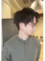 リフル 八王子(RIFULL)&nbsp;メンズパーマ　ツイスパ　波巻き　フェード