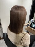 #黒髪#ボブルフ#ネビージュ#小顔#ワンレン