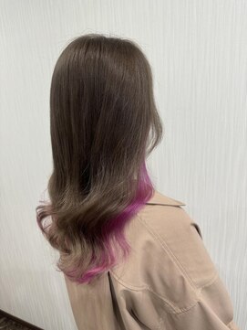 フロレゾンヘアデザインエクステ(floraison hair design exte) インナーカラー
