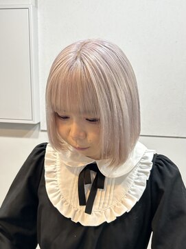 シェイロ(Cielro) 【純白ホワイト×ボブ/こなれミディ】SAKI
