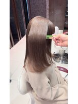 アース 大曽根店(HAIR&MAKE EARTH)&nbsp;ミルクティーベージュ