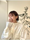 耳掛けショート/ナチュラルブラウン/表参道青山