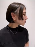 ポイント姫カットボブ