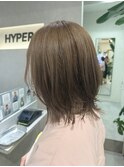 明るく染まる白髪染め