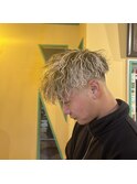 【大西】メッシュ×ツイストスパイラルパーマ