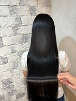 オースト ヘアー ステラ 新宿店(Aust hair Stella)&nbsp;髪質改善 リンゴ幹細胞　ウルトワ　酸性ストレート　黒髪ロング