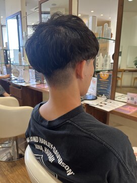 ジップ 浜田店(zip) メンズニュアンスパーマ×２０代モテ髪