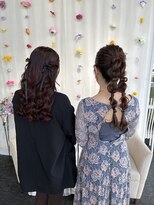 ヘアセット専門サロン by OKINAWA WATABE WEDDING 那覇店 友達同士でヘアセット