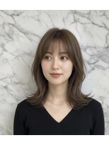 エル(LE)&nbsp;【LE】オリーブグレー/クラゲヘアー/ココアベージュ/レイヤー