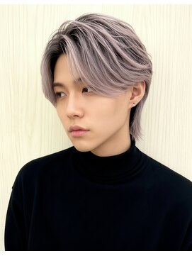 メンズヘアーログ 錦糸町(Men's hair L.O.G) メンズ　毛流れセンターパート