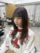ケシキ 表参道 原宿(kesiki.)&nbsp;バタフライカット/レイヤーカット/シースルー/2wayバング