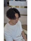 波巻きパーマ