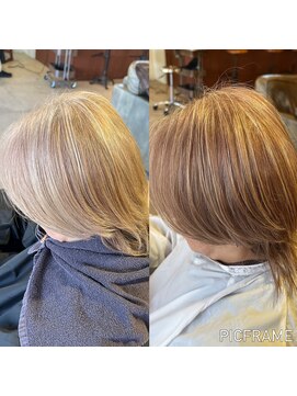 ワンコア (ONE CORE) ブラウンベージュハイライト