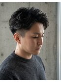 メンズ清潔感優先！サイドパートショート♯74京都駅