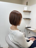 シアアルン 新小岩店(SHEER alun)&nbsp;◆【春の主役級カラー】ブリーチなしオレンジボブ【新小岩】