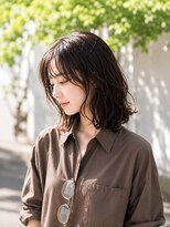 オラ ボーテ(Aura Beaute)&nbsp;ふんわりパーマ ボブ ゆるふわ 大人パーマ 外ハネ