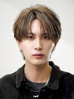 オーシャントーキョーオーバー 渋谷(OCEAN TOKYO OVER) フェザーパーマニュアンスパーマリクルートツーブロック