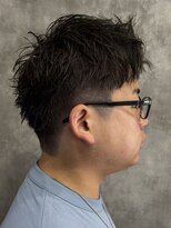 スピン 本八幡(SPIN) MEN’S HAIR/サーフカール/刈り上げセンターパート/本八幡
