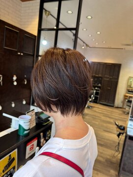 インパークス 獨協大学前駅店(INPARKS) ショートボブ丸みショートカットマッシュショート［獨協大学前］