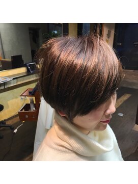 ルアナ(Luana) ショートグラデーション×透明感カラー