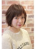 骨格補正ふんわりショートボブ　　ｂｙいがらし