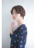 くびれショート センターパート