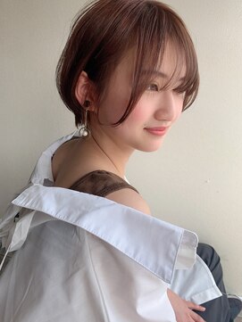 ボタニウム バイ アールサロン(BOTANIUM by RrSALON) 丸みショート☆ガーリーベージュ☆AMU