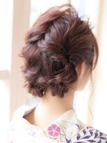 マーブルトウキョウネオリーブ(marbles tokyo neolive)&nbsp;《MARBLES/三茶》☆浴衣着付☆くるりんぱ☆フィッシュボーン☆