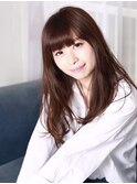 フェミニンカールスタイル