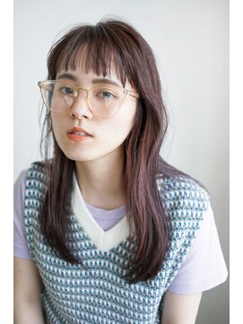 ロッジアート(Lodge art) secret color × semilong