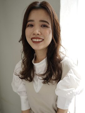 エル 横浜(eL) 【eL 横浜】トップボリュームアップ　ロング　ひし形　(大島)