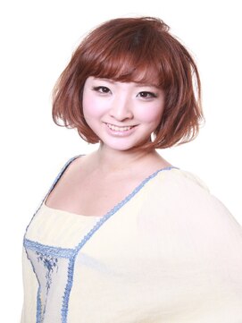 ヘアースペース 練馬店(hair space COCO) ボブ、カーキグレージュ