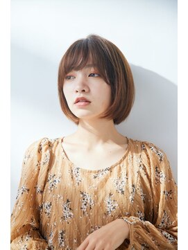 クロード モネ 新宿店(Claude MONET) 大人可愛い/小顔ボブ/モカブラウン/ショート【新宿/新宿駅】